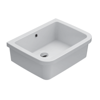 Раковина GLOBO TORANO на столешницу без отверстий цвет белый арт-VA044BI — фото 1, Раковины подвесные