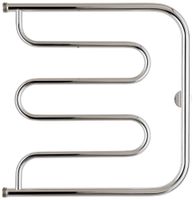 Полотенцесушитель водяной Стилье Тандем 600х600 резьба-сгон 1" Без покрытия арт-00011-6060 — фото 1, Водяные полотенцесушители