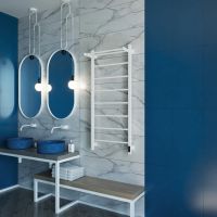 Товар: Полотенцесушитель электрический Grota App 530х1200 белый App 530х1200 RAL9016 EL - фото 5 Полотенцесушитель электрический Grota App 530х1200 белый App 530х1200 RAL9016 EL — фото 5, Электрические полотенцесушители