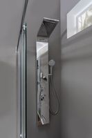 Товар: Душевая панель Galaxy Shine с гидромассажем и изливом AP40-01 - фото 9 Душевая панель Galaxy Shine с гидромассажем и изливом AP40-01 — фото 9, Душевые панели