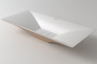 Раковина SIRIUS Soft Rock Duo 77 Х 35 RAL* арт-1.02.018.11.2 — фото 2, Раковины накладные