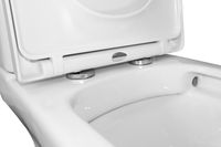 Унитаз-компакт Azario Alba 620х405х805 напольный, безободковый, с сиденьем микролифт арт-AZ-8323 — фото 7, Напольные унитазы