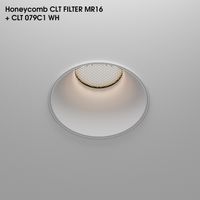 Рассеиватель Honeycomb арт-CLT FILTER MR16 Honeycomb BL — фото 3, Подвесные светильники