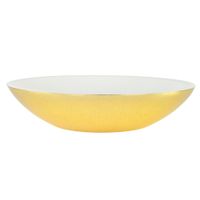 ARENA Раковина накладная круглая D46 см, белая/золото, ГЛЯНЦЕВАЯ арт-31565 — фото 4, Раковины накладные