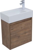 Мебель для ванной Aquanet Nova Lite 50 дуб рустикальный (с дверецей) арт-00302530 — фото 4, Комплекты мебели для ванной