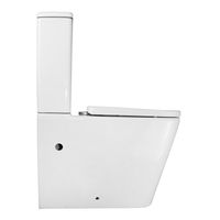 Унитаз-компакт Azario Rise 385х623х792 напольный, безободковый с быстросъемным сиденьем микролифт арт-AZ-68D — фото 11, Напольные унитазы