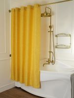 Товар: MIGLIORE Шторка L180xH200 см. для душа/ванны, текстиль, узор БАРОККО, цвет бежево-золотой 25516 - фото 1 MIGLIORE Шторка L180xH200 см. для душа/ванны, текстиль, узор БАРОККО, цвет бежево-золотой 25516 — фото 1, Шторы для ванной