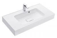 Раковина РИЧМОНД 100, белая 1A70603KRD010 — фото 1, Раковины