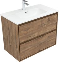 Товар: Тумба под раковину Aquanet Милан 80 дуб рустикальный 00336379 - фото 5 Тумба под раковину Aquanet Милан 80 дуб рустикальный 00336379 — фото 5, Тумбы под раковину