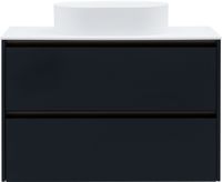 Тумба под раковину Allen Brau Activity 100 1.34014.AM антрацит матовый/олива браш — фото 15, Тумбы под раковину
