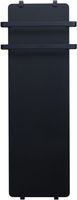 Полотенцесушитель электрический Allen Brau Infinity 120x44 с рейлингом 2.0 и креплением, черный матовый 00325638 — фото 2, Электрические полотенцесушители