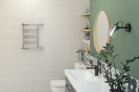 Полотенцесушитель водяной Стилье Минор 0601 500х400 (2+2+2) П Без покрытия арт-00601-5040 — фото 2, Водяные полотенцесушители