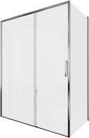 Товар: Душевой уголок Aquanet Pleasure Evo 150x90 AE65-150x90-CT профиль хром, прозрачное стекло - фото 1 Душевой уголок Aquanet Pleasure Evo 150x90 AE65-150x90-CT профиль хром, прозрачное стекло — фото 1, Душевые уголки