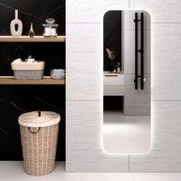 Зеркало с LED-подсветкой MILAN (50*150) /AQUA DE MARCO MIL50/150 — фото 1, Зеркала в ванную комнату