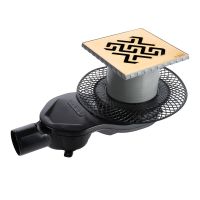 Товар: Трап BERGES водосток PLATZ Antik 150х150, золото глянец, S-сифон D50 H60 боковой арт-092161 - фото 11 Трап BERGES водосток PLATZ Antik 150х150, золото глянец, S-сифон D50 H60 боковой арт-092161 — фото 11, Трапы для душа