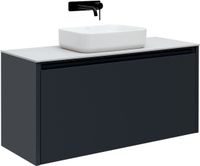 Тумба под раковину Allen Brau Fantasy 120 антрацит матовый арт-1.11006.AM — фото 9, Тумбы под раковину