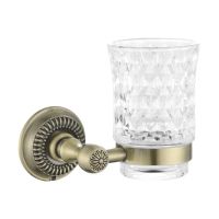 Стакан для ванной комнаты Rose RG1412Q, бронза — фото 1, Стаканы для зубных щеток