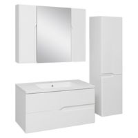 Зеркальный шкаф PALERMO 100 / AQUA DE MARCO 1100CPAL — фото 6, Зеркальные шкафы в ванную