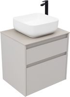 Товар: Тумба с раковиной Aquanet Nova Lite 2.0 60 2 ящ. цв. бежевый 00348187 - фото 7 Тумба с раковиной Aquanet Nova Lite 2.0 60 2 ящ. цв. бежевый 00348187 — фото 7, Тумбы с раковиной