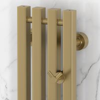 Полотенцесушитель водяной Сунержа Сатерленд PRO 1200х150 Золотой шёлк арт-32-0457-1215 — фото 2, Водяные полотенцесушители