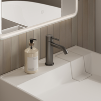 Раковина над стиральной машиной CERAMICANOVA Quattro 600x600x123 мм, с кронштейнами, белый, арт. CN0101 — фото 5, Раковины на стиральную машину