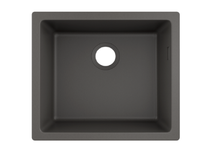 Мойка, Hansgrohe, S51, тип установки-под столешницу, ширина, мм-500, глубина, мм-450, высота, мм-205, перелив-есть, справа, цвет-серый камень арт-43431290 — фото 1, Кухонные мойки