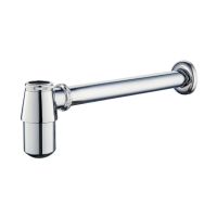 Сифон для раковины Rose RS21, хром — фото 1, Сифоны для раковины