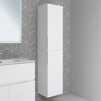 Пенал Aquanet Алвита New 35 белый матовый арт-00277558 — фото 7, Пеналы для ванной комнаты