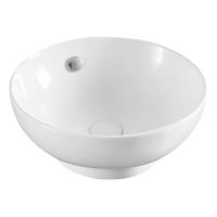 Раковина Azario 41х41х16,5, белая арт-AZ-4947 — фото 2, Раковины накладные