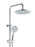 BOND Душевая система с тропическим душем и смесителем с изливом арт-B08-9100 — фото 13, Душевые стойки