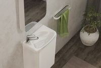 Раковина мебельная и на столешницу Bio 40 арт-4627173210409 — фото 6, Раковины накладные