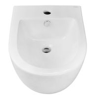 Биде подвесное Azario Grado 495х365х325 санфаянс, белый арт-AZ-0046F — фото 1, Биде подвесные