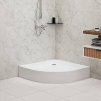 Душевой поддон полукруглый RGW STYLE P 80x80, акриловый, белый, арт-16180488-11 — фото 6, Акриловые душевые поддоны