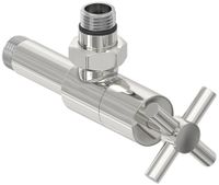 Вентиль Вентиль Сунержа угловой крест (G 1/2" НР х G 1/2" НР) Без покрытия арт-00-1408-1212 — фото 3, Комплектующие для полотенцесушителей