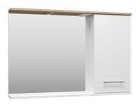 Зеркальный шкаф арт-Э-Рес02120-1П — фото 7, Зеркальные шкафы в ванную