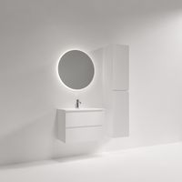 Тумба подвесная SANCOS Snob R 690х390х500, c двумя ящиками оснащенными доводчиками, Bianco, арт. арт-SNR70/39W — фото 5, Тумбы под раковину