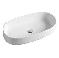 Раковина Artceram Cognac Quadro накладная цвет белый арт-COL005 01 34 — фото 3, Раковины накладные