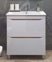 Тумба под раковину VIGO Grani 75 напольная дуб золотой (tn.GRI.OSK.75.2Y дуб золотой) — фото 2, Тумбы под раковину