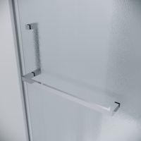 Душевое ограждение Grossman Pragma 100.K33.03.100.10.02-200.K33.03.100.10.02 (100х100х195) распашная(левая),хром,стекло шиншилла,2 места арт-120.K33.03.1010.10.02 — фото 6, Квадратные душевые уголки