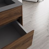 База под раковину Chiara 600 подвесная, 1 выкатной ящик soft-close, C.Oak арт-VMC-2C600CO — фото 11, Тумбы под раковину