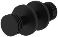 Вешалка Вешалка Сунержа Каньон двойная (для модели Хорда) Матовый чёрный арт-31-2010-0004 — фото 3, Крючки для полотенец