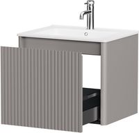 Тумба под раковину Allen Brau Gravity 60 1.370016.PGM платина матовый — фото 7, Тумбы под раковину