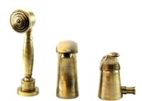 Смеситель на борт ванны Webert Aurora , бронза арт-AU850701065 — фото 1, Смесители на борт ванны