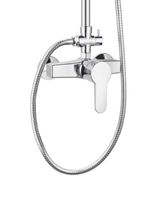 OneLife душевая система с смесителем для душа, хром арт-P01-912cr — фото 3, Душевые стойки