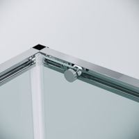 Боковая стенка Grossman Galaxy (80х195) хром,стекло прозрачное, 1 место арт-200.K33.01.80.10.00 — фото 8, Боковые стенки