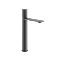 Смеситель для раковины высокий SANCOS Nexus, вороненая сталь, арт. арт-SC9012GG — фото 1, Смесители для раковины