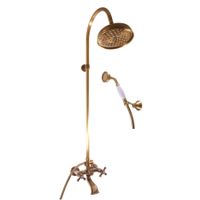 Смеситель Morava retro для ванной с душевым гарнитур, арт-MK359.5/3SM — фото 1, Смеситель для ванны