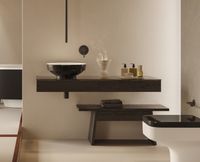 Origin Столешница 120 см правосторонняя темный вяз VITRA арт-65928 — фото 1, Столешницы под раковину