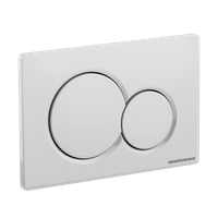 Кнопка смыва Balance, клавиши Sphere, цвет белый, арт. CN12-003W — фото 2, Кнопки смыва