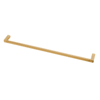 Полотенцедержатель COLOMBO DESIGN MINI Q B5011.OM широкий цвет золото матовое — фото 3, Полотенцедержатели